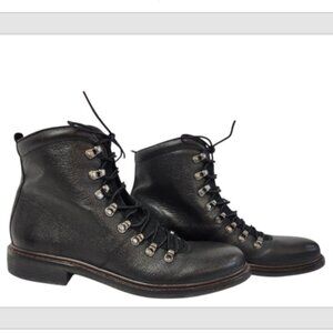 Cole Haan Jameson Leather Waterproof Hiker Lined Ankle Boots